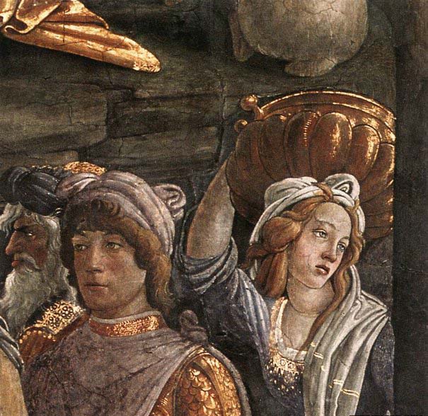 BOTTICELLI, Sandro Scenes from the Life of Moses